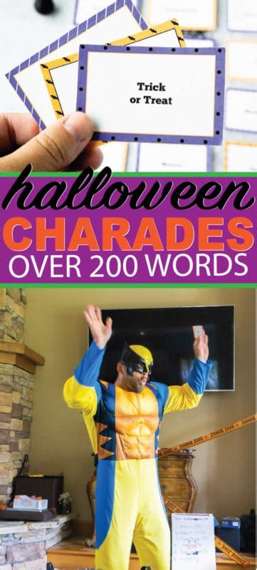 9 Hilarious Halloween Charades Ideas 200 Words Play