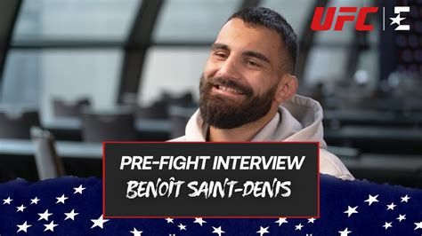 UFC 295 Ik ben een probleem in mijn gewichtsklasse Benoît Saint