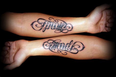 You can upload your own tattoo designs and share them with the world! 40+ Cool Ambigram Tattoo Ideas - Hative