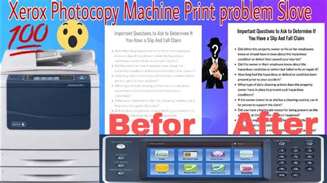 Xerox 58555875 Print Light And Dark Value Setting 😎™️ Youtube