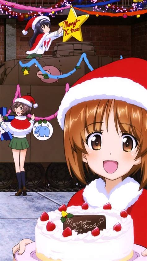 Christmas Anime 2017 Girls Und Panzer Miho Nishizumihtc One Wallpaper