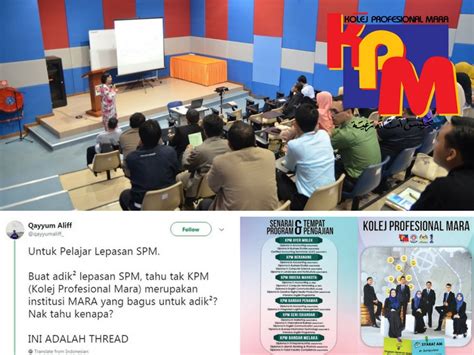 Hanya 71,497 (27%) yang pencari kerja yang ada kelayakan spm dan ke bawah. Lelaki Ini Kongsi Mengapa Kolej Profesional MARA (KPM ...