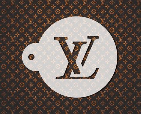 Louis Vuitton Logo Pattern Stencil Jarrod Melancon
