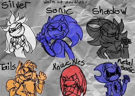 Warm Up Doodles Sonic Artist Central Amino