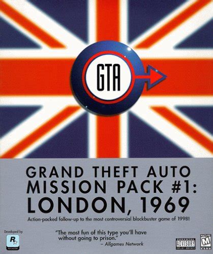 Grand Theft Auto Mission Pack 1 London 1969 Pc Video