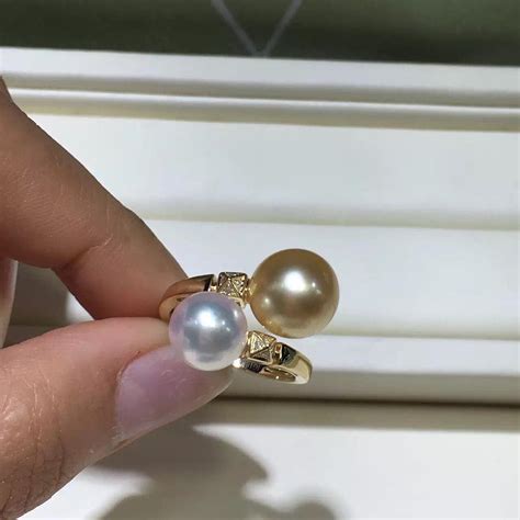 23 Pearl Wedding Ring Designs Trends Models Design Trends