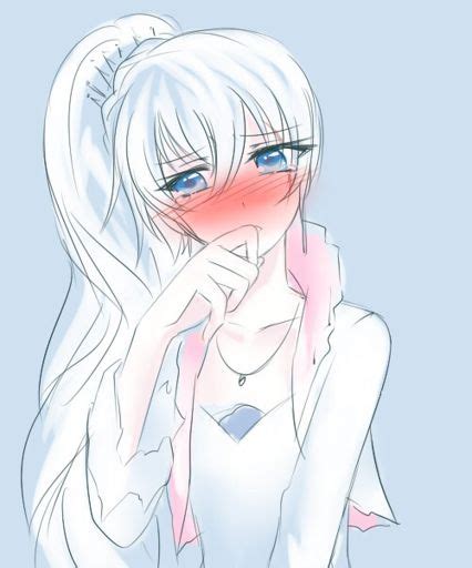 Weiss Blushing Quite Cute ️ Rwby Amino