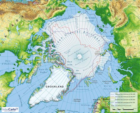 Carte Géographique Et Touristique Du Groënland Nuuk Géographie Du