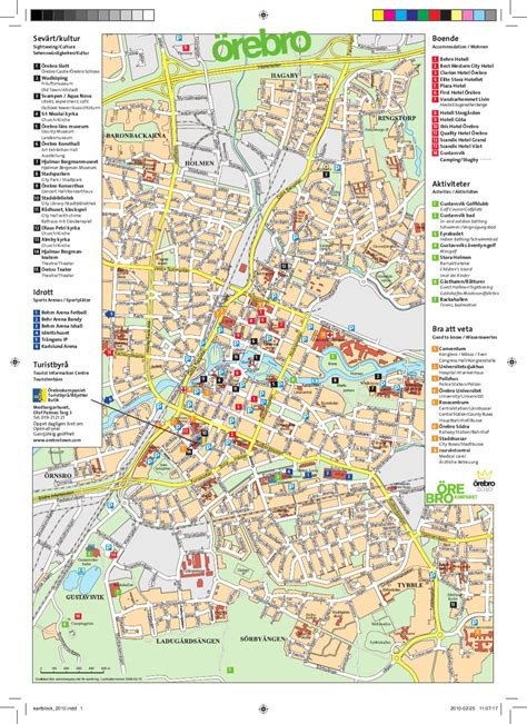 Örebro is a modern city located in the small province of närke in svealand in south central sweden. Citykarta Örebro by Veronica Gehlin - Issuu