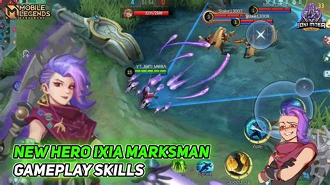 New Hero Ixia Marksman Hero Baru 121 Bocoran Skillgameplay Skills