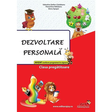Dezvoltare Personala Clasa Pregatitoare Editurajoyro Manuale Si