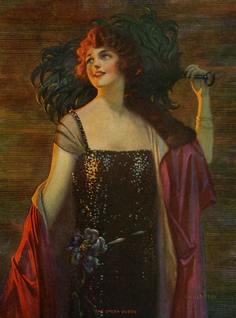 The Opera Queen 1925 By Edward Mason Eggleston Oil Painting Reproduction