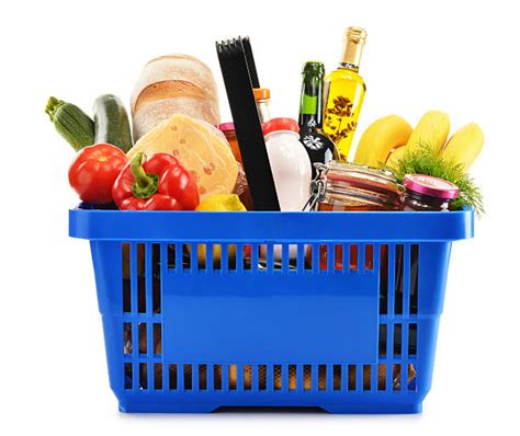 Blue Shopping Basket Stock Photos Pictures And Royalty Free Images Istock