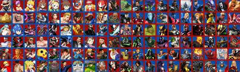 Marvel Vs Capcom 4 Dream Roster Both Sides By Jdraunidalo On Deviantart