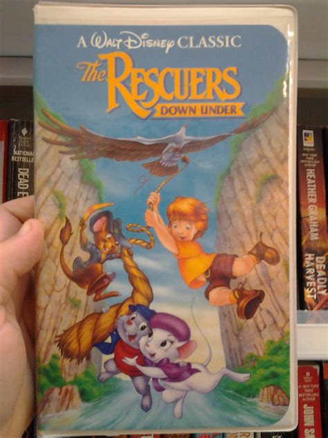 The Rescuers Down Under VHS Walt Disney OFF