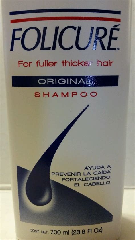 Folicure Original Shampoo For Fuller Thicker Hair 236 Fl Oz