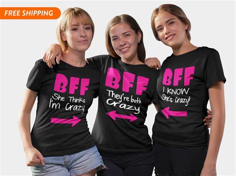 Best Friend Gift Best Friend Shirts For Bff Shirts For Etsy
