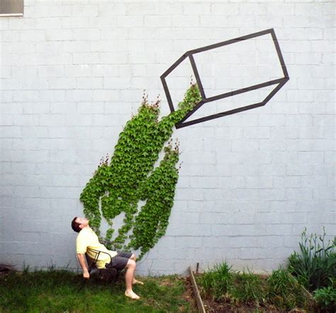 10 Fantastic Examples Of Street Art Fusing With Nature