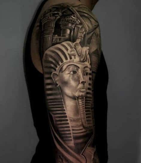 60 Egyptian Tattoos For Men Ancient Egypt Design Ideas