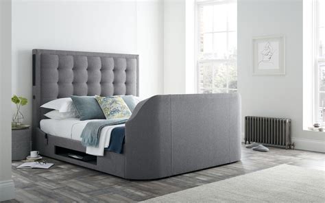 Our bed frame range features almost every size and style imaginable, from a modern single bed to a double bed with a classic finish. The Titan 2 Super King Size TV Bed Frame (0% Finance ...