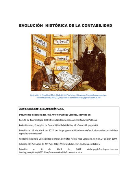 Unidad 1 Recurso 2 EVOLUCIÓN HISTÓRICA DE LA CONTABILIDAD