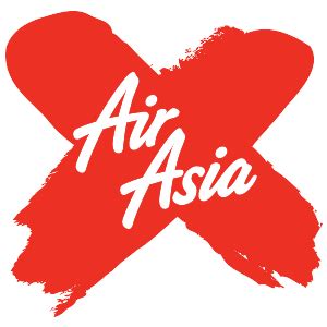 See the airline logo for airasia. Photo: Wikipedia