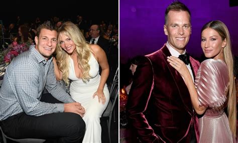 Rob Gronkowskis Girlfriend Camille Kostek Comments On Tom Brady And Gisele Bundchens Marriage