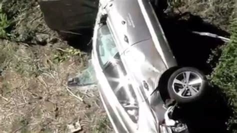 Tiger Woods Suffers Leg Injuries After Jaws Of Life Car Accident Video