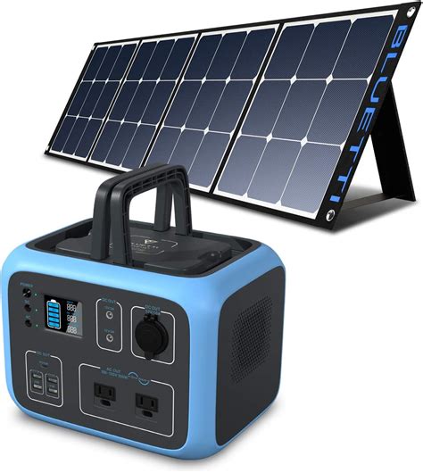 Buy Bluetti Ac50s 500wh Portable Power Station With Solar Panel
