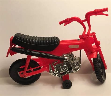 Vintage Red Honda Toy Motorcycle Processed Plastic Co Ebay Toy Sale