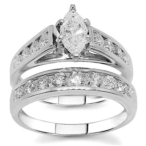 Design Wedding Rings Engagement Rings Gallery Marquise Diamond Bridal Wedding Ring Set Design