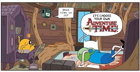 The Issue Time To Choose Your Own Adventure Time