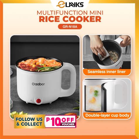 Sapm Gaabor Mini Rice Cooker L Multi Function Cooker Non Stick Inner