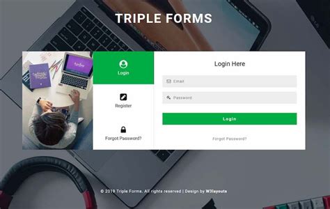 40 Best Login Page Examples And Responsive Templates Free Download