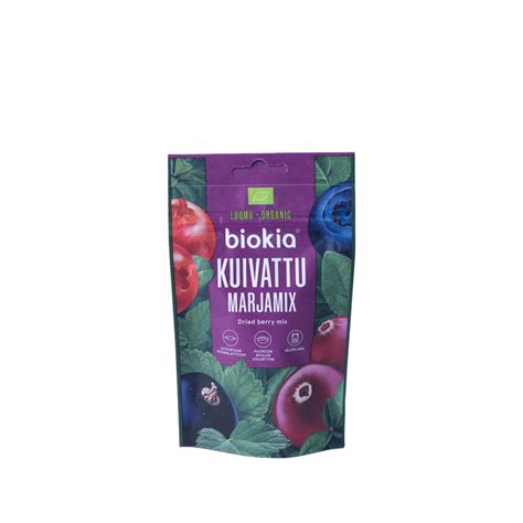 Organic Dried Berry Mix 100 Guilt Free Snack Biokia