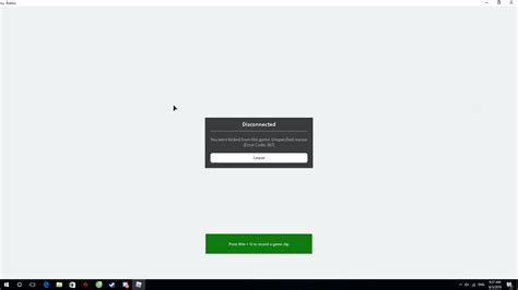 Roblox error codes and how to fix them. Error Code 264 Roblox