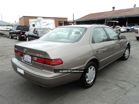 The huge engine in an 18 wheeler may only produce 400 horsepower, but it needs to use all of it when accelerating the truck. 1999 Toyota Camry Le Sedan 4 - Door 2. 2l,