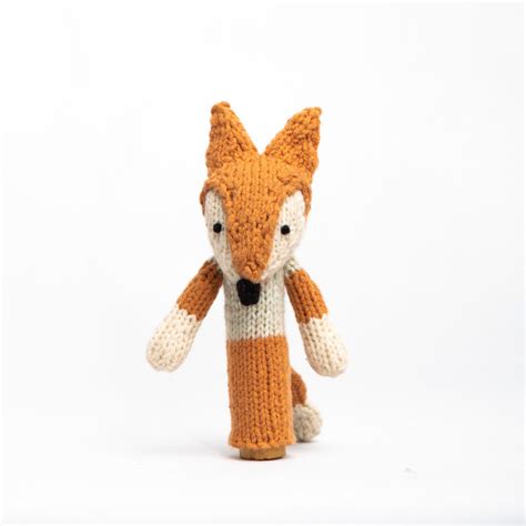 Fox Finger Puppet Fair Trade And Sustainable At One World Shop