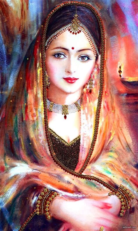 Indian Queen Painting