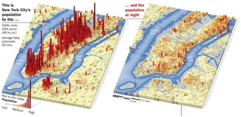Population Density In New York City Daynight Maps On The Web