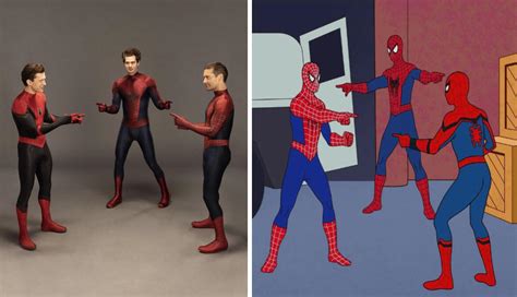 They Recreated This Meme Twice Spider Man No Way Home Know Your Meme