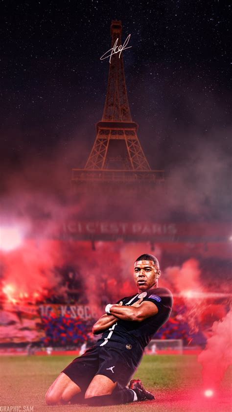 Kylian mbappé with 2018 france football team jersey for world cup. Mbappe Paris Wallpaper - KoLPaPer - Awesome Free HD Wallpapers