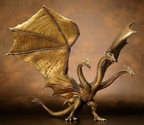 King Ghidorah 2019 Pvc Figure At Mighty Ape Nz