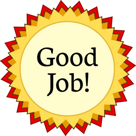 Good Job Clipart Free Download On Clipartmag