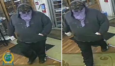 police release photos of fort erie convenience store robbery suspect chch