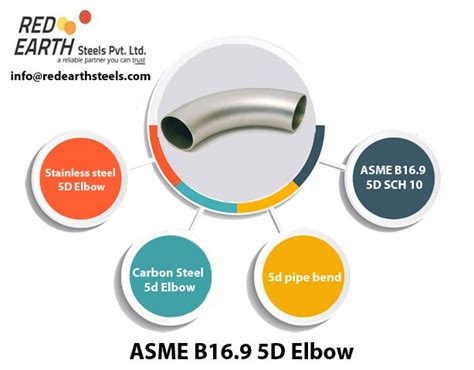 Asme B169 5d Elbow Stainless Steel And Carbon Steel 90 Degree 5d Elbow