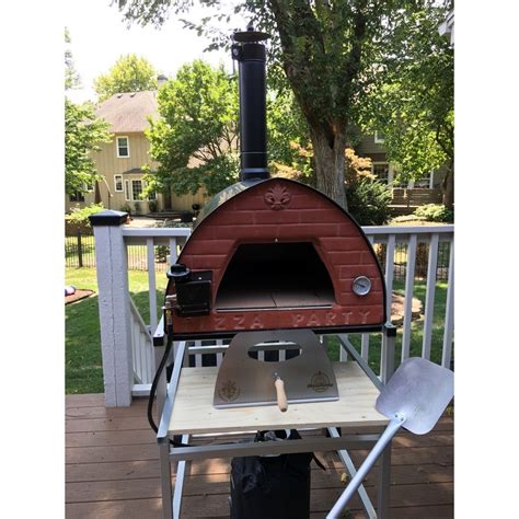 Portable Gas Fired Pizza Oven Pizza Party