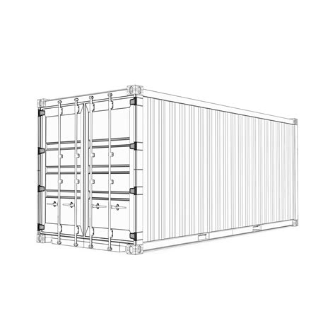 Shipping Container Technical Drawings