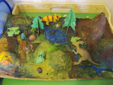 Learn how to create a miniature world where things are small in scale and huge with possibilities. How to Make a Paper Mache Dinosaur Land
