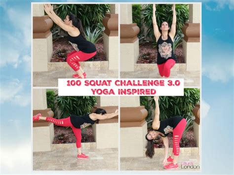 100 Squat Challenge Yoga Inspired With Laura London